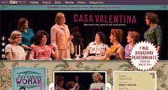 Desktop Screenshot of casavalentinabroadway.com